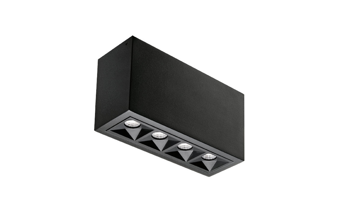Inspire S 150 Black 470lm 3000K Ra 98 Trailing edge dimming