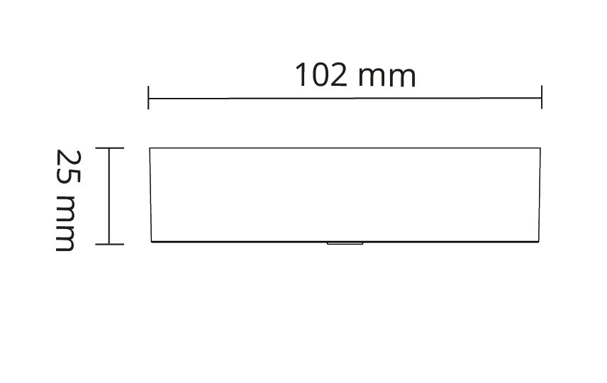 Musta Pyöreä Ceiling Box for Pendant