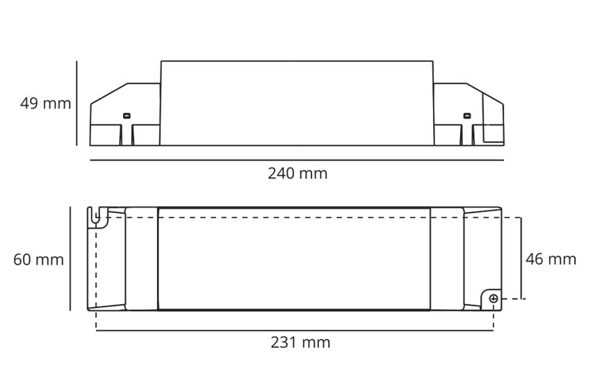 SG Vit Driver 24V 120W DALI-2 / Push Dim
