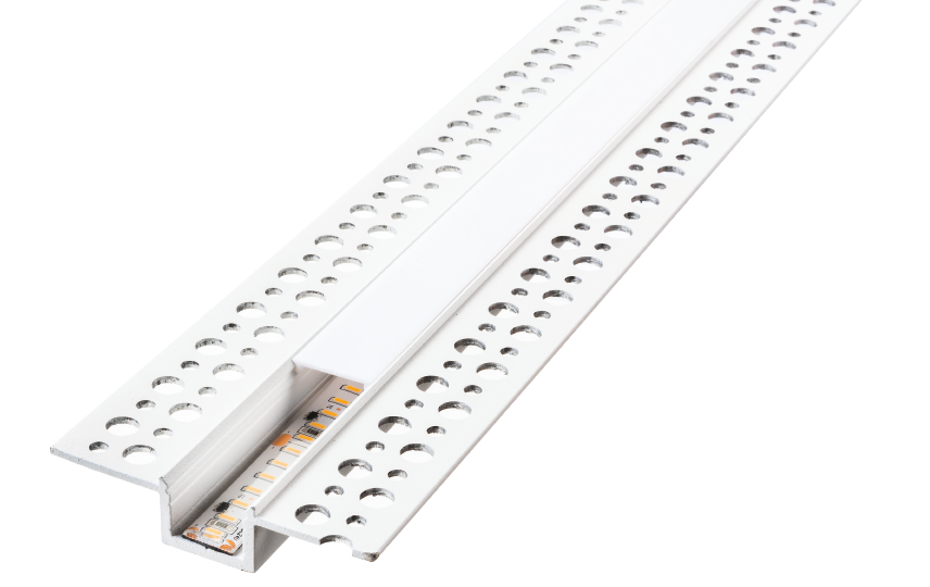 StripLine 1,8m Weiss Putzprofil