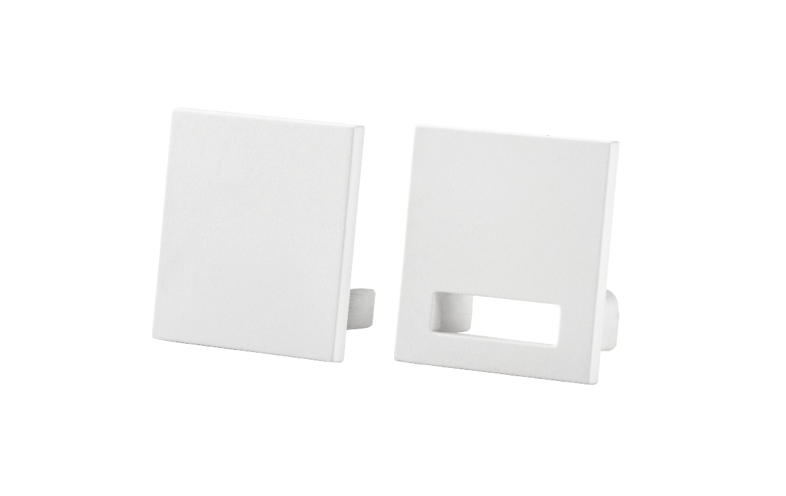 StripLine Blanc Embout final kit soft Polycarbonate (PC)
