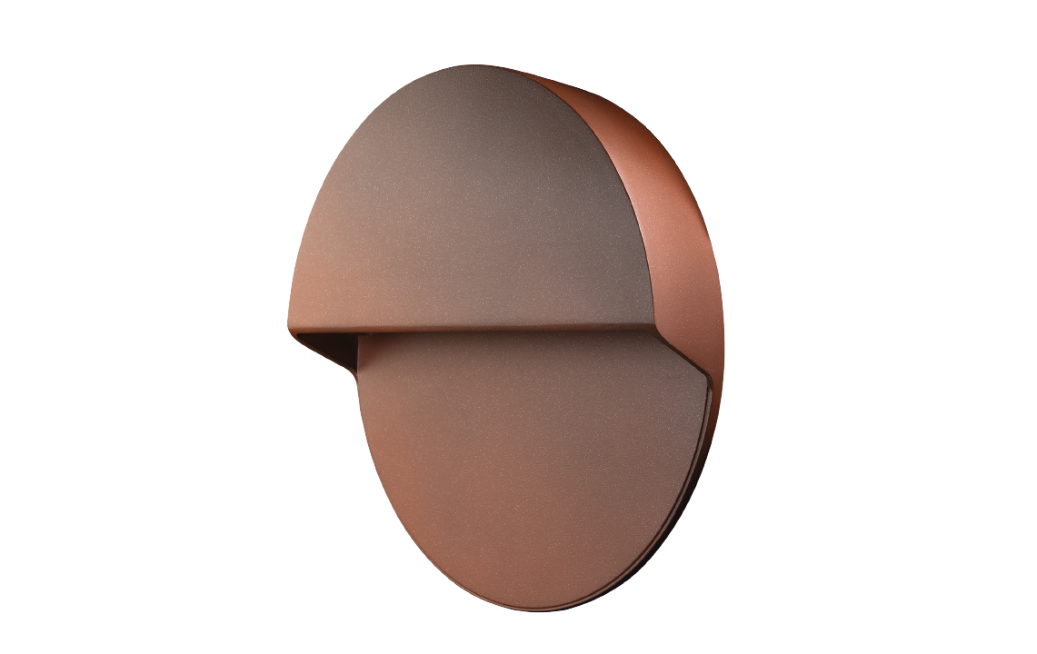Arlon Round Corten 790lm 2700K Ra>80 Faseavsnitt