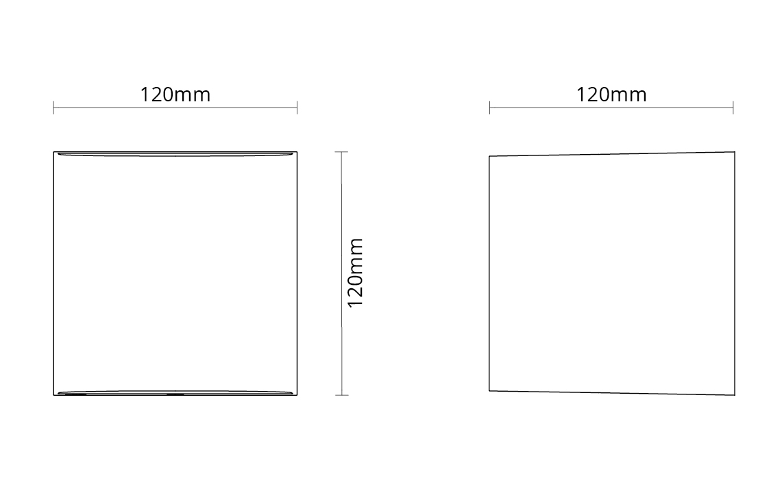 Artes Round Graphit 360lm 3000K Ra>80 Phasenabschnittsdimmung