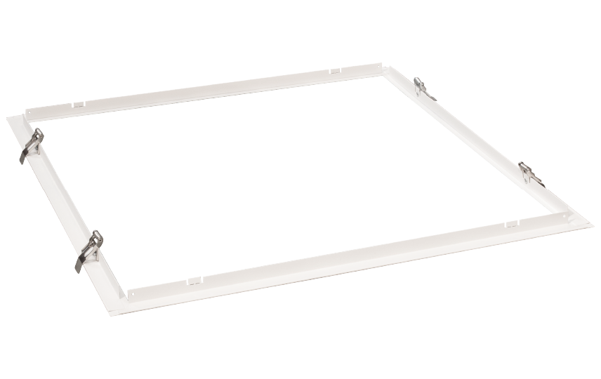 Sense 600x600 Hvid Gipsloft/Troldtekt Indbygningsramme