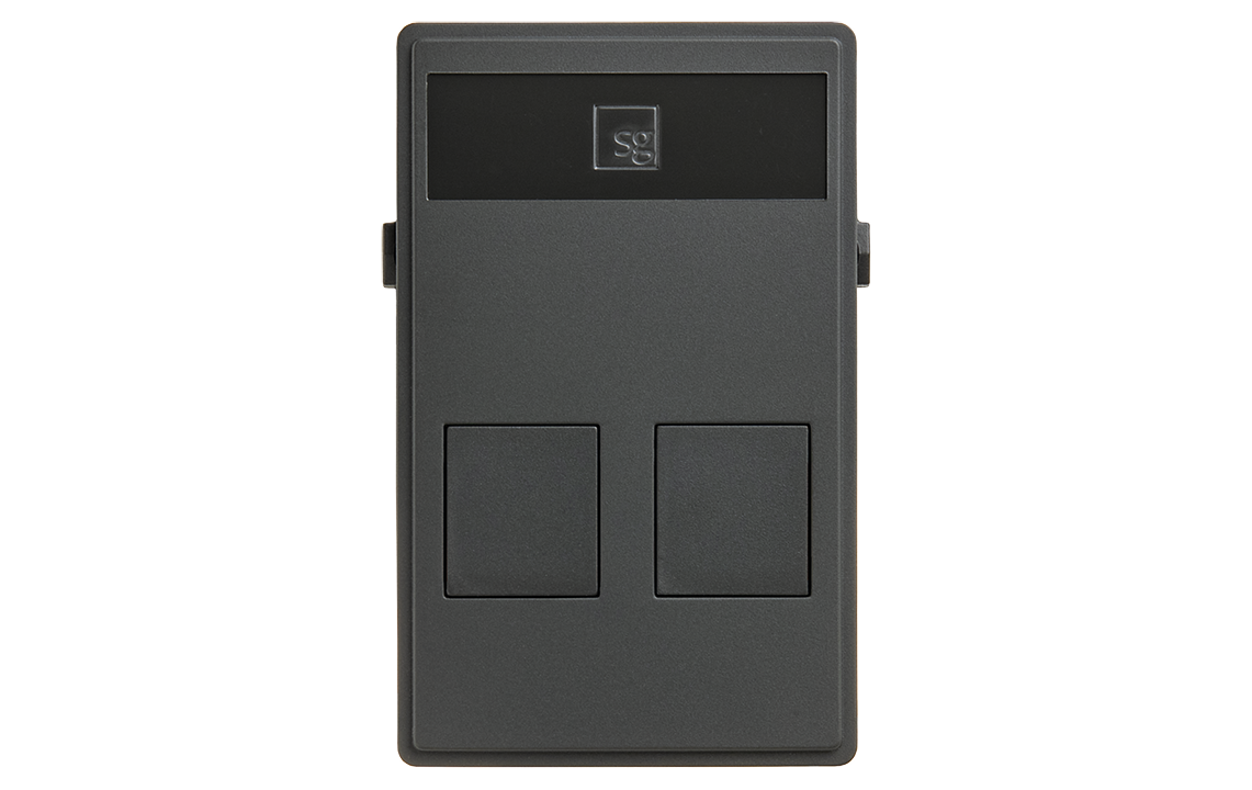 Dobbelt dataudtag+S 1,5M Antracit 2 x RJ45-A