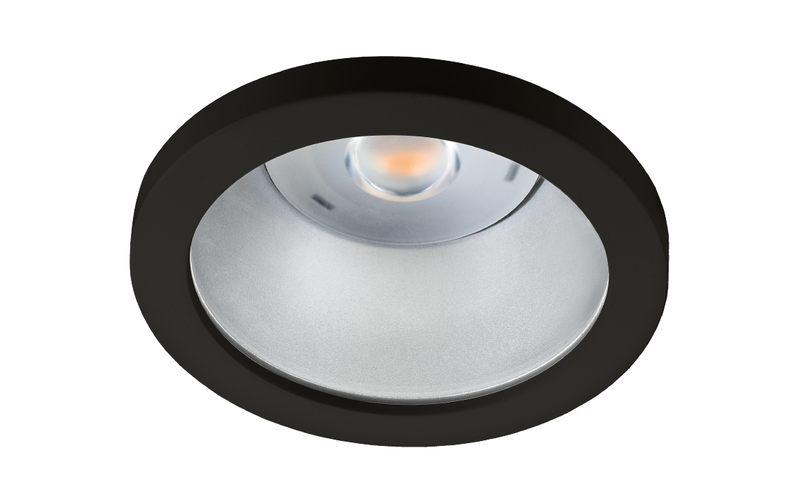 Rax Soft IP65 150 Schwarz 4000 3680lm 4000K Ra>80 On/Off