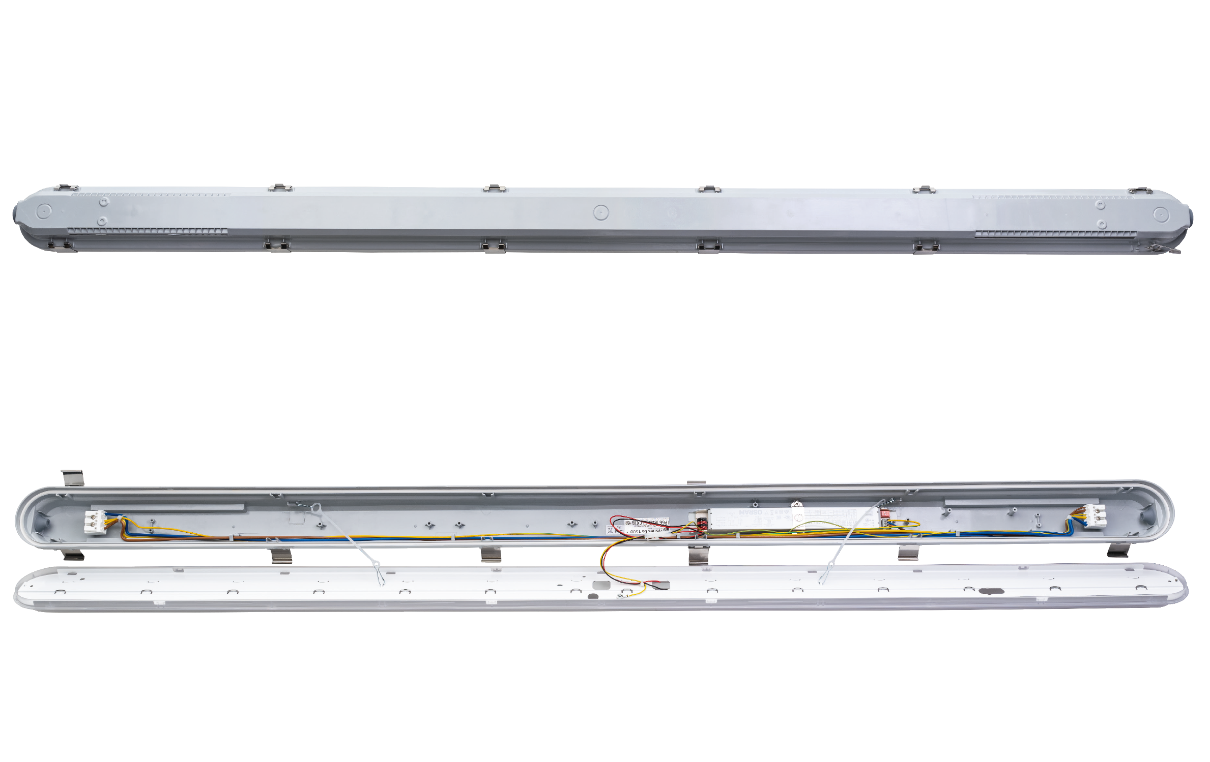 Ip 66 Sensor Tysnes 66 1500 Gris 6400lm 4000K Ra>80 Capteur - SG Armaturen