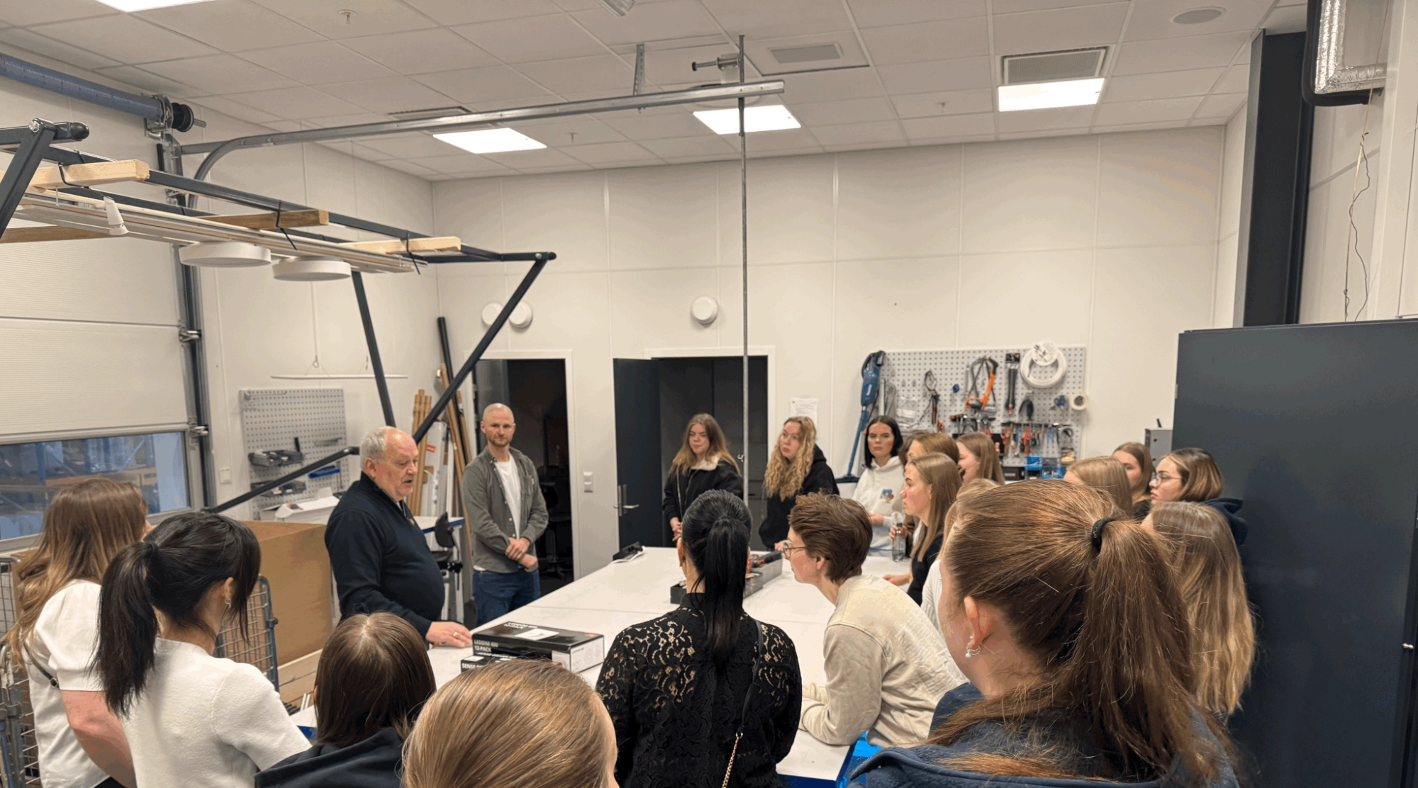 Jentedager 2025 - omvisning hos Produktutvikling