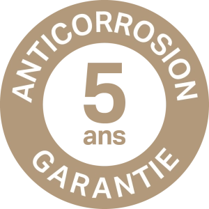 5 années corrosion warranty