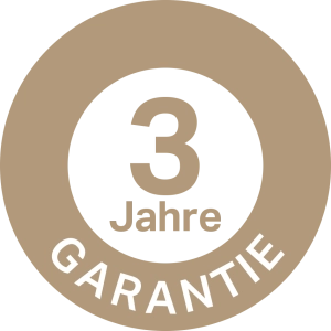 3 Jahre Garantie
