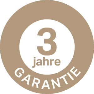 3 Jahre Garantie