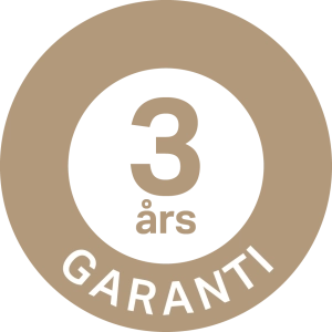3 år Garanti