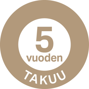 5 vuotta Takuu