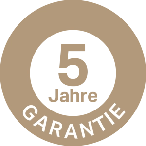 5 Jahre Garantie