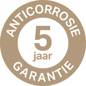 5 jaar corrosion warranty