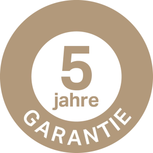 5 Jahre Garantie